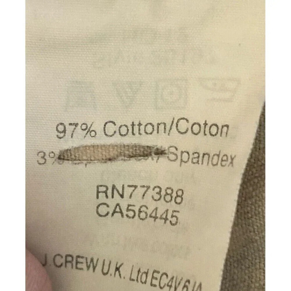 J.Crew Sz 32 Toothpick Skinny Ankle Pants in Navy With White Dots Size - Picture 7 of 7